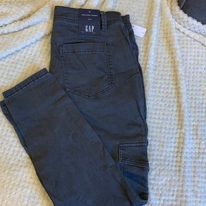 NWT Gap High Rise Skinny cargo pants